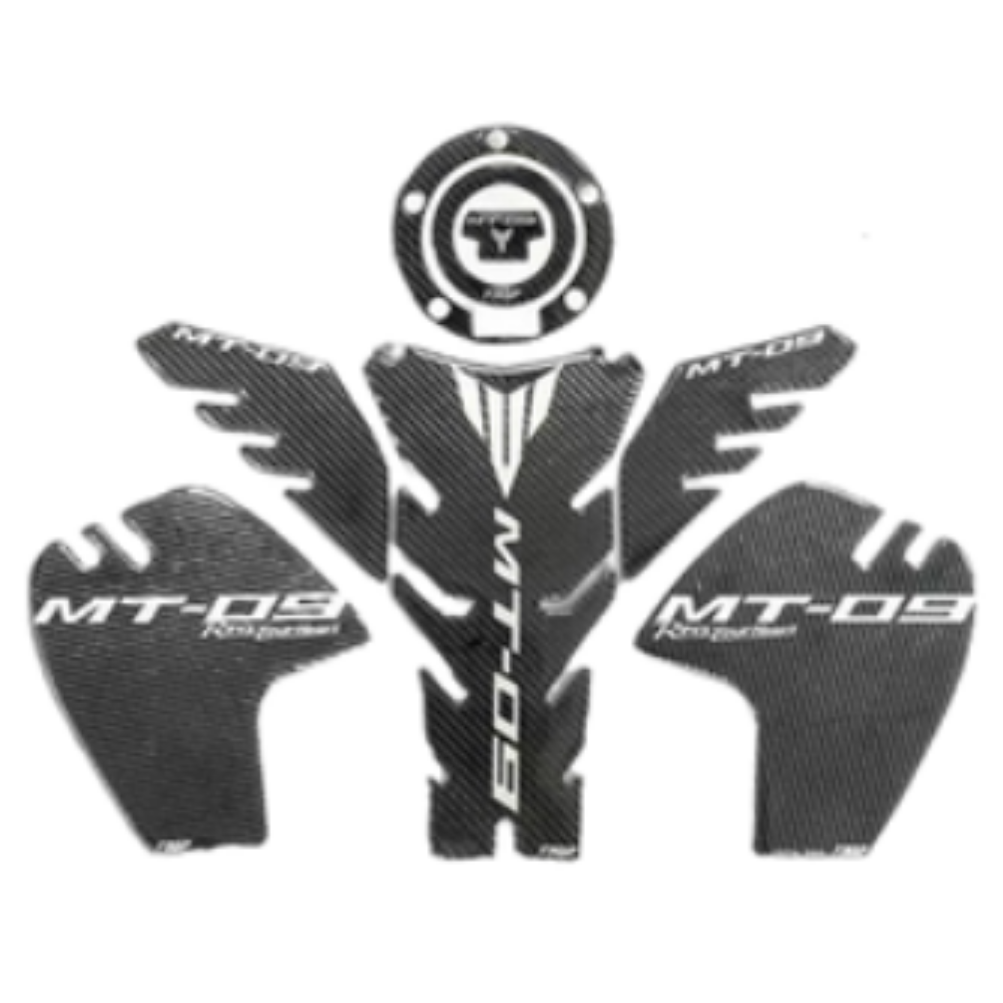 MT09 STICKER אמצע אפור - STS101